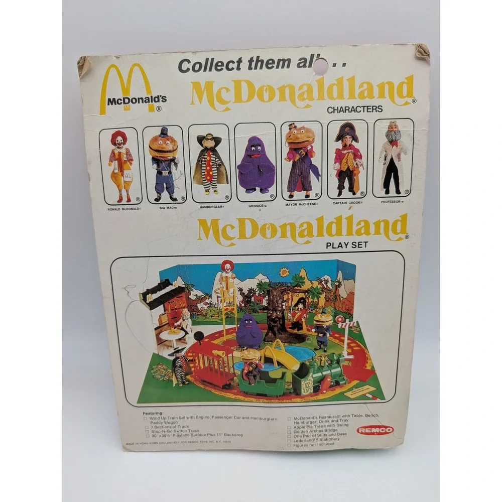 Remco McDonaldland Ronald McDonald Doll 1976 Vintage Figure 711